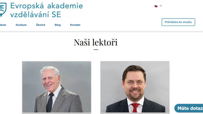 Who teaches at the European Academy?